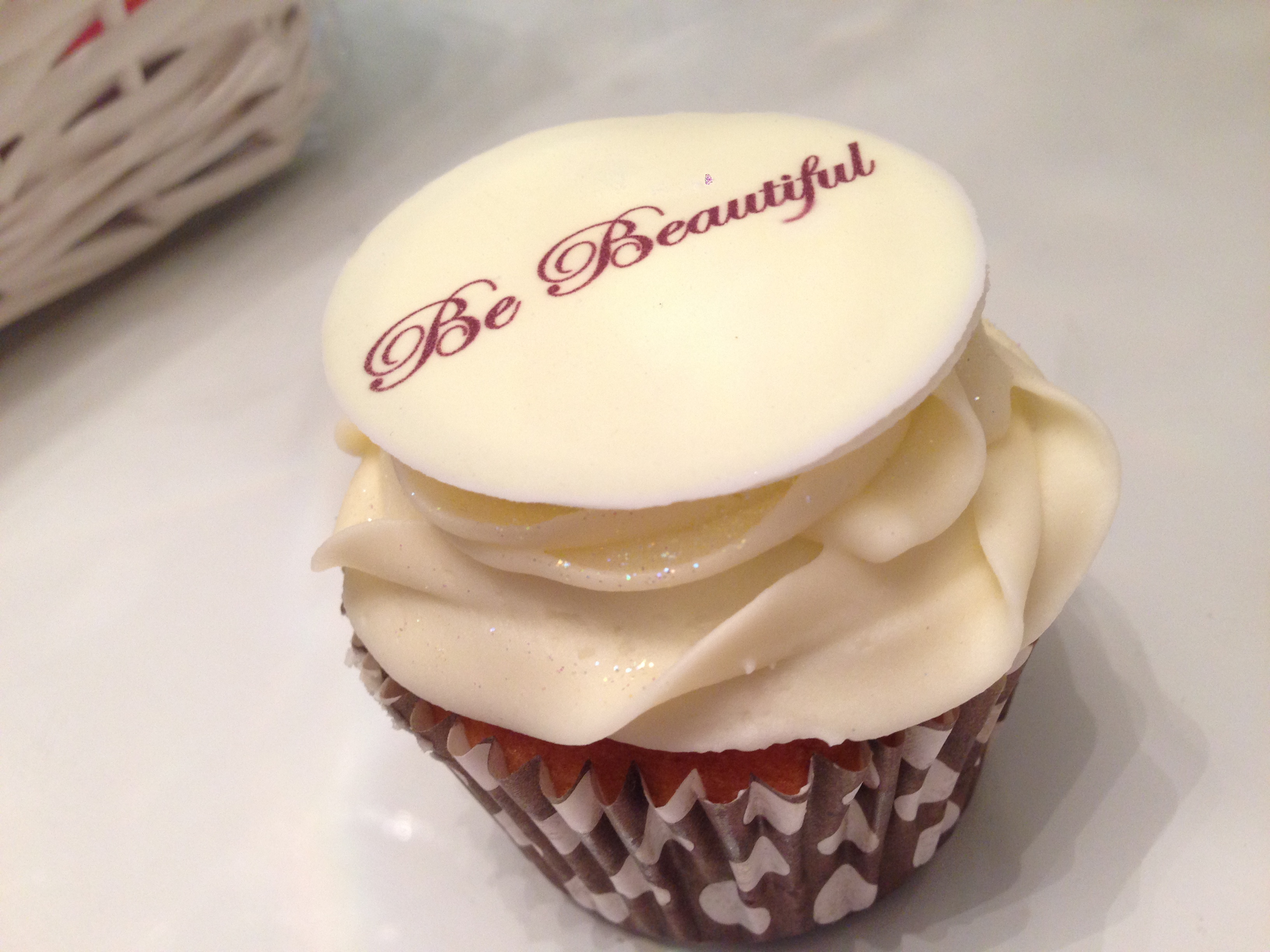 Be Beautiful Cupcake